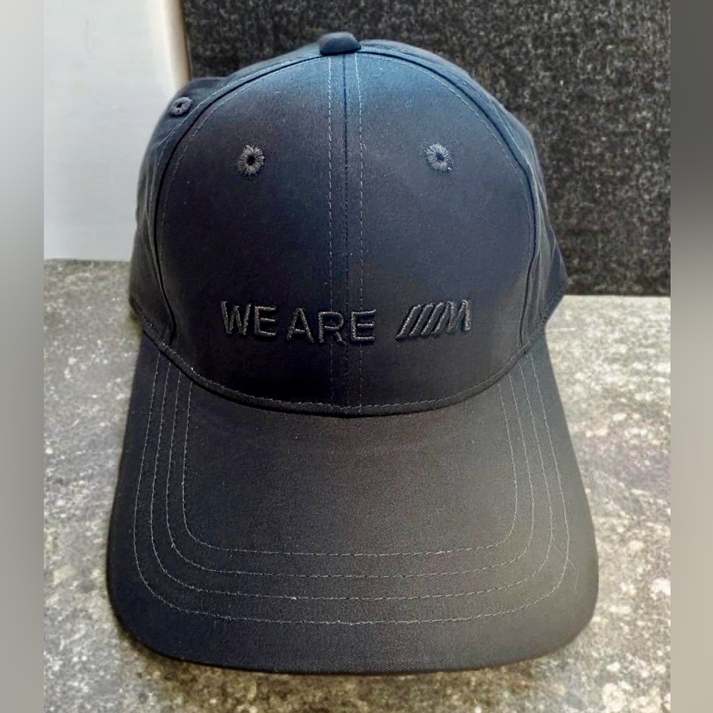 BMW Black Cap M Series with Anniversary Logo.